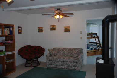 Family room view