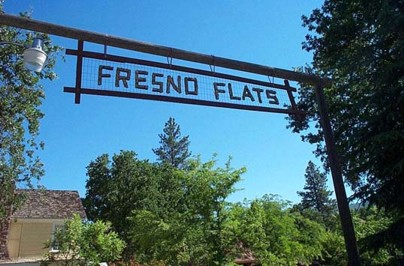View of Fresno Flats Historical Park entrance