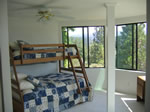 View of third bedroom and view outside