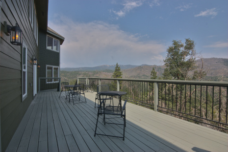 View from lower deck looking north