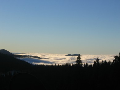 Clouds above Oakhurst